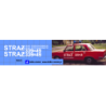 straz pożarna fiat 125p osp czechowice kalkomania 1:43