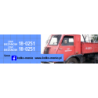 straz pożarna osp biezanow star 25 003 kalkomania 1:43