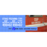 straz pożarna zuk osp bialobrzegi kalkomania 1:43