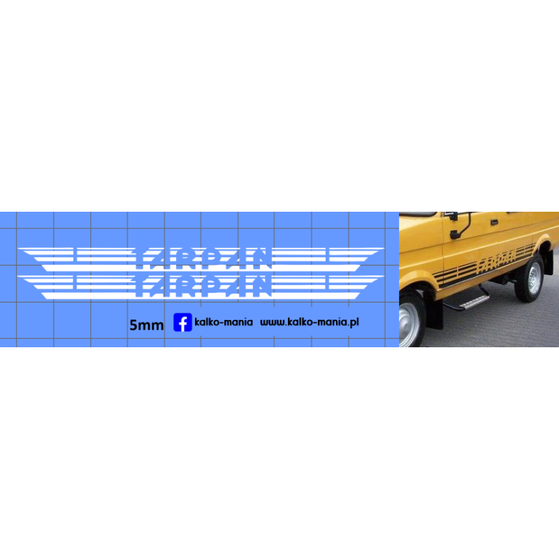 tarpan 233 237 logo kalkomania 1:43