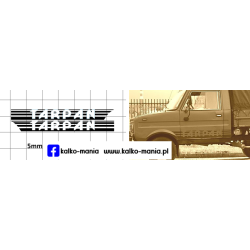tarpan 239d logo kalkomania...