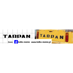 tarpan logo tyl kalkomania...