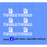 transbud logo 12mm kalkomania 1:43