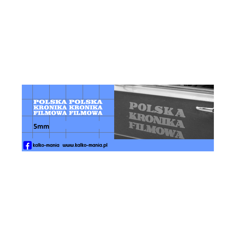 fiat 125p polska kronika filmowa telewizja warszawa kalkomania 1:43