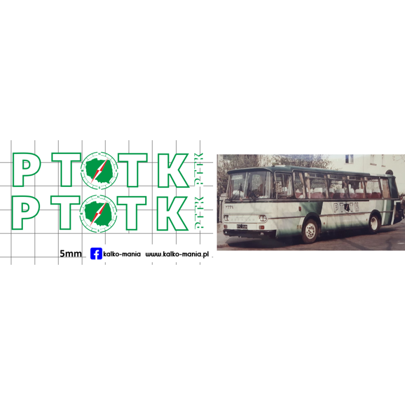 autosan biuro podrozy pttk kalkomania 1:72