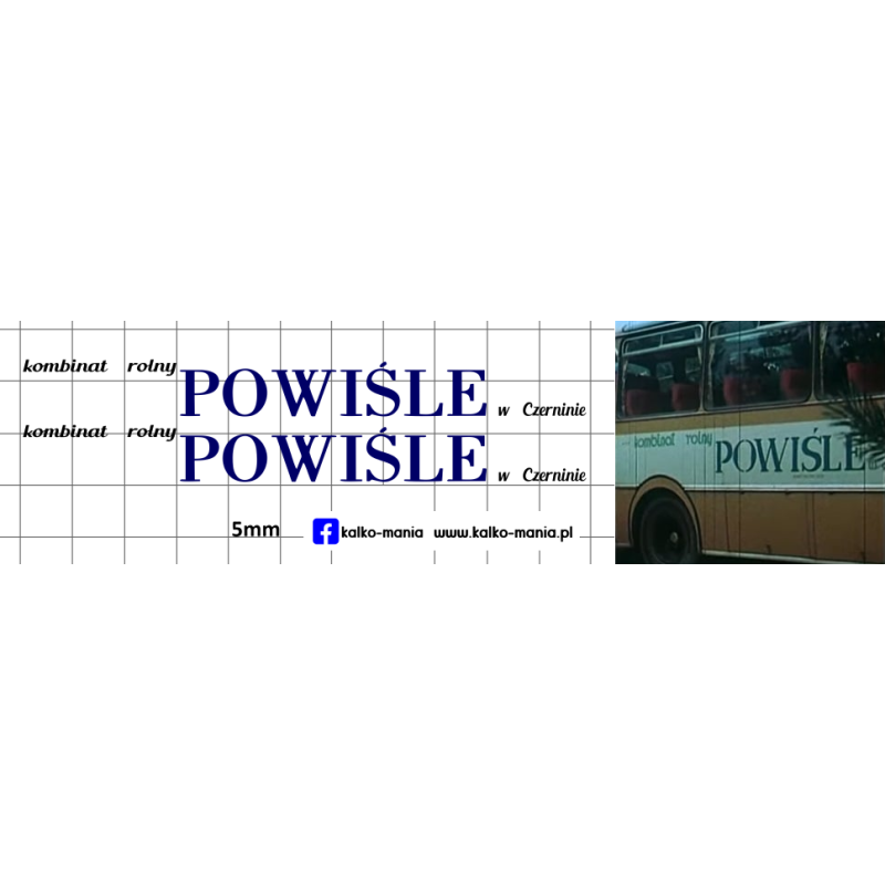 autosan kombinat rolny powisle kalkomania 1:72