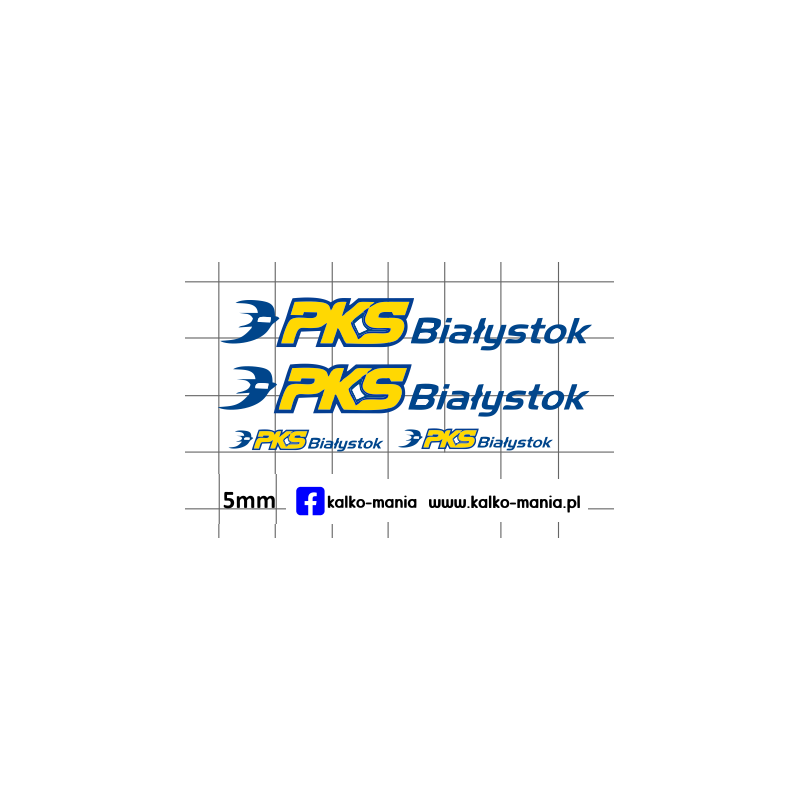autosan pks bialystok kalkomania 1:72