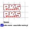 autosan pks bilgoraj kalkomania 1:72