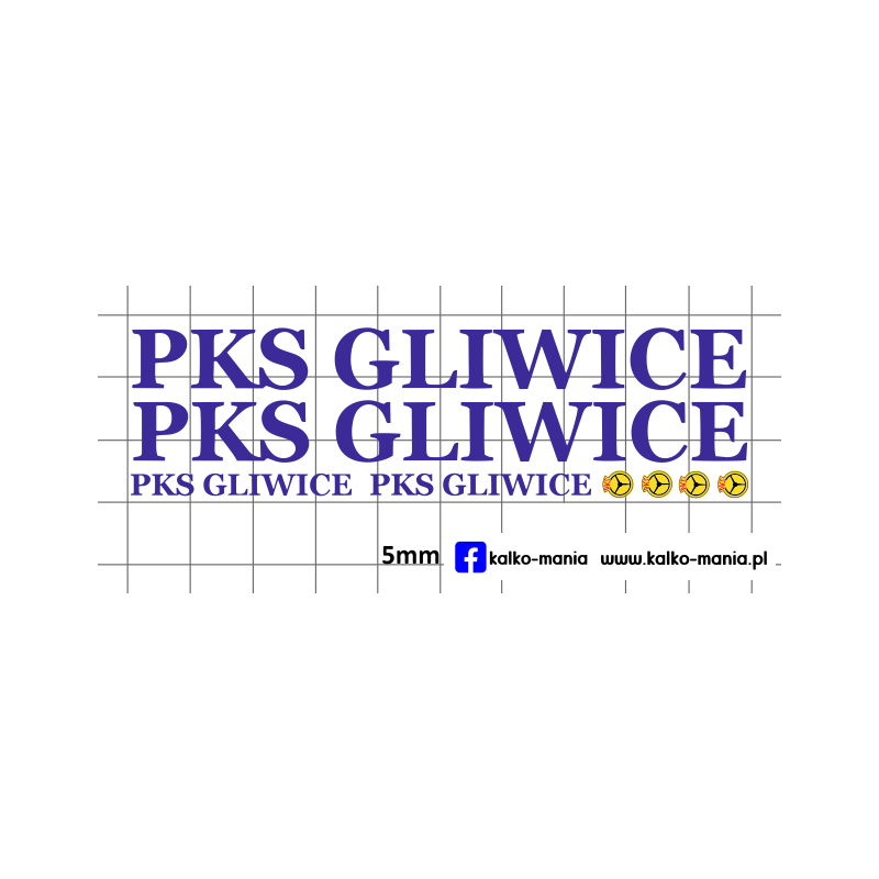 autosan pks gliwice kalkomania 1:72