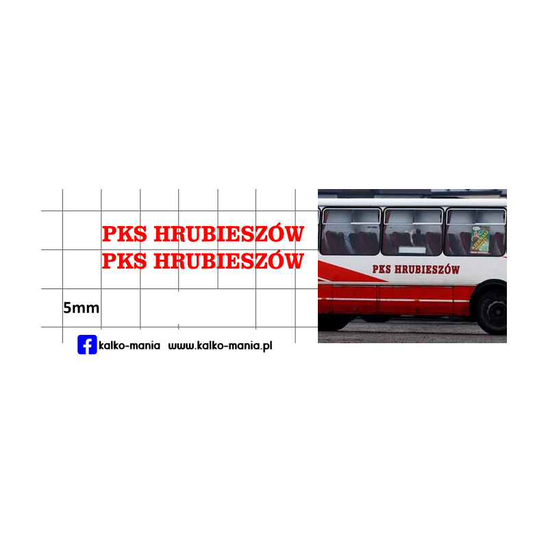 autosan pks hrubieszow kalkomania 1:72