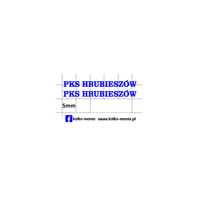 autosan pks hrubieszow kalkomania 1:72