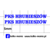 autosan pks hrubieszow kalkomania 1:72