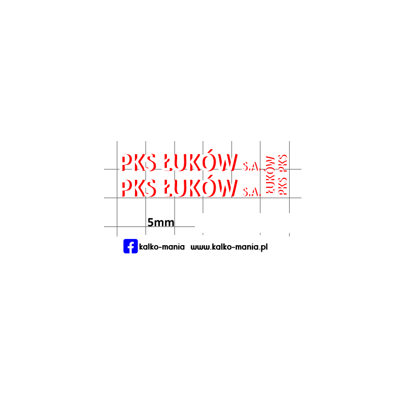 autosan pks lukow2 kalkomania 1:72