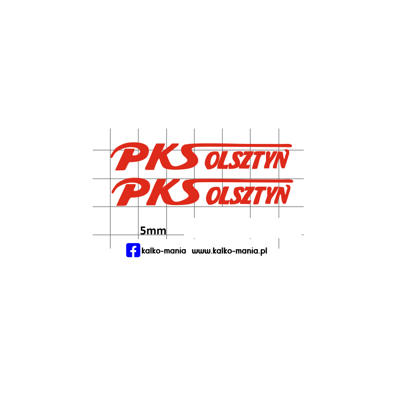 autosan pks olsztyn kalkomania 1:72