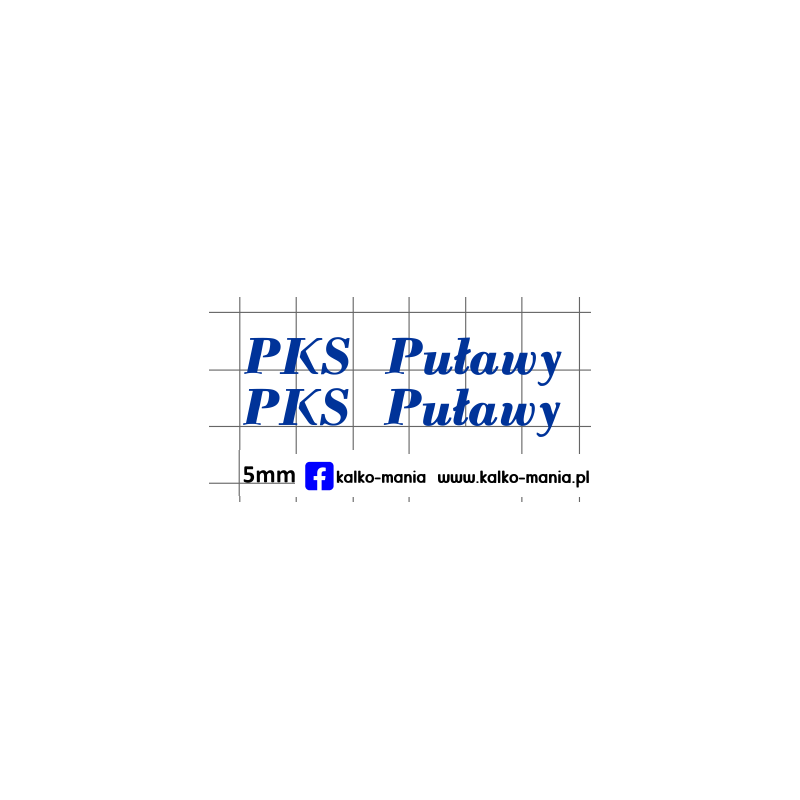autosan pks pulawy kalkomania 1:72