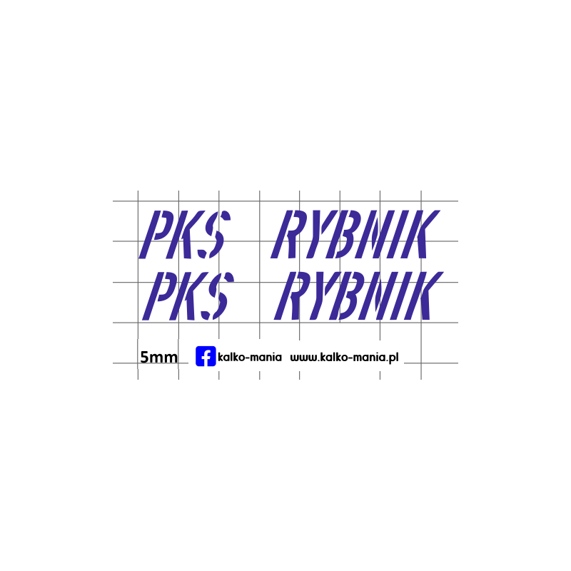 autosan pks rybnik kalkomania 1:72