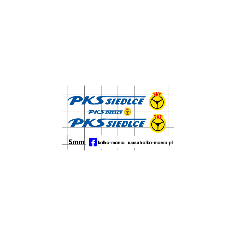 autosan pks siedlce kalkomania 1:72