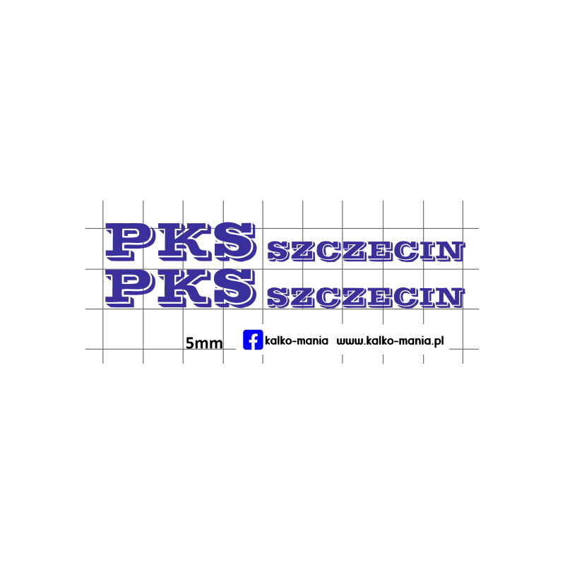 autosan pks szczecin kalkomania 1:72