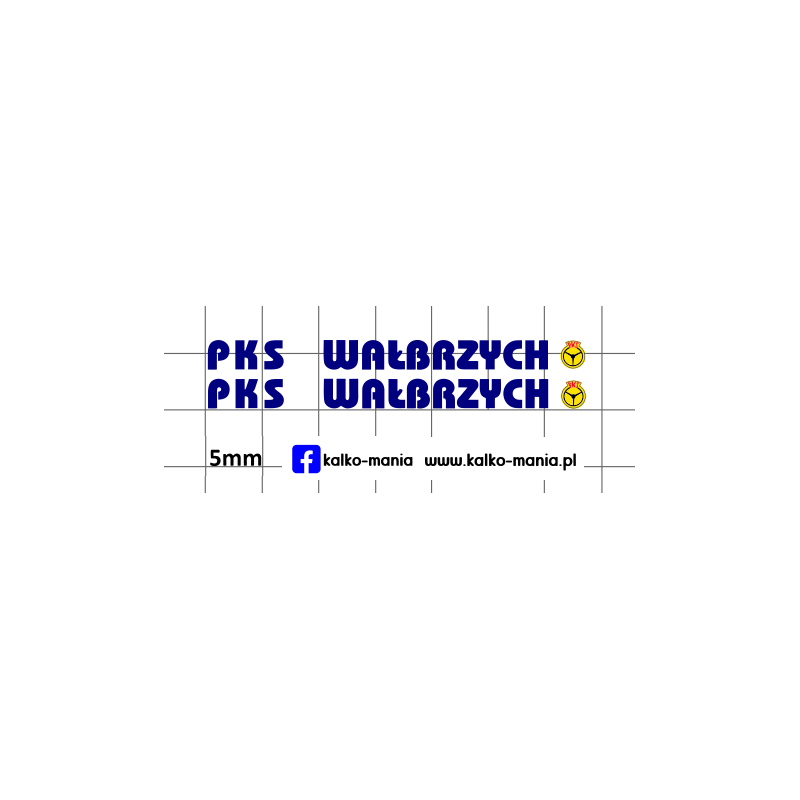 autosan pks walbrzych kalkomania 1:72