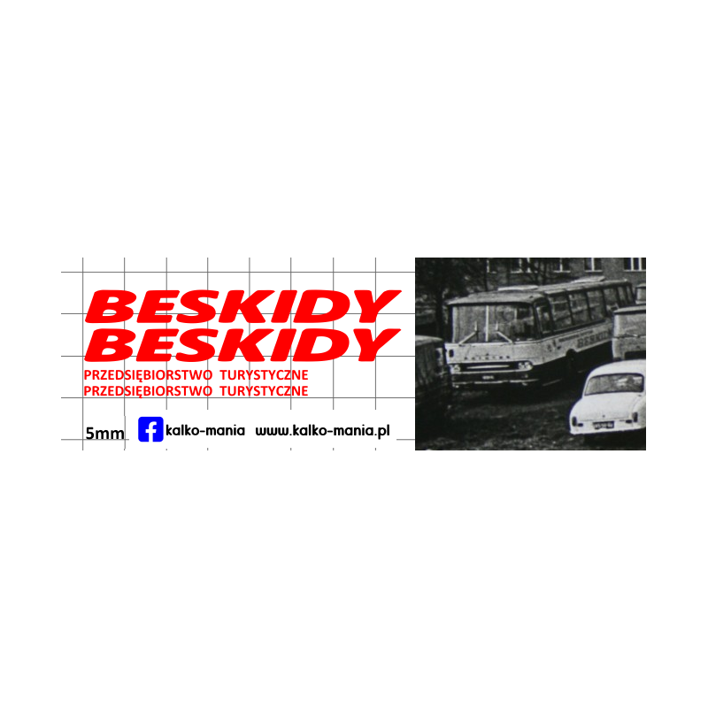 autosan pt beskidy kalkomania 1:72
