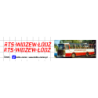autosan rts widzew lodz kalkomania 1:72
