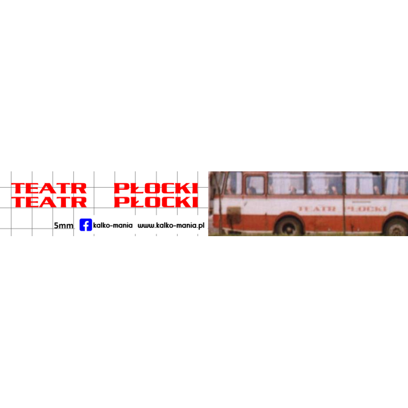 autosan teatr plocki kalkomania 1:72