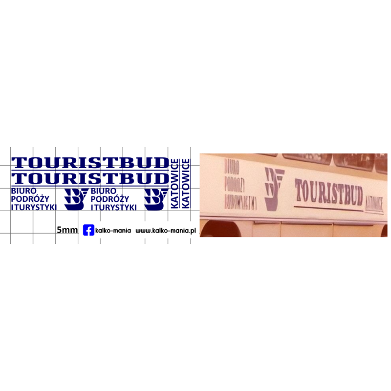 autosan touristbud katowice kalkomania 1:72