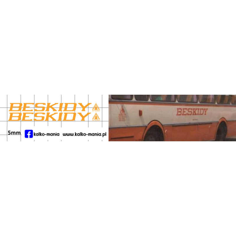 autosan wpt beskidy kalkomania 1:72