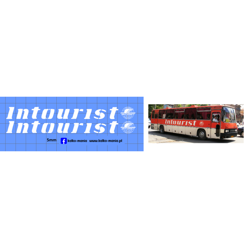 ikarus 250 intourist kalkomania 1:72