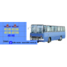 ikarus 260 mpk krakow kalkomania 1:72