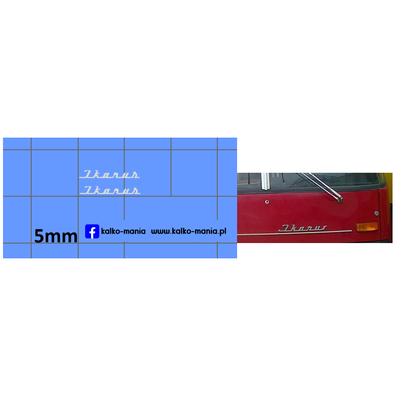 ikarus logo kalkomania 1:72