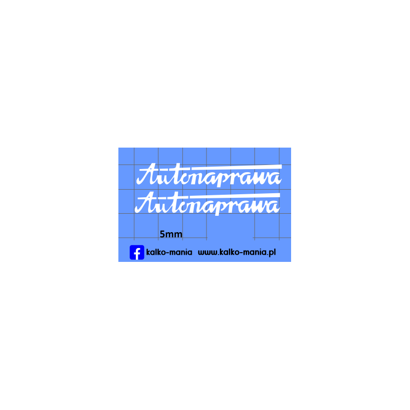 jelcz autonaprawa kalkomania 1:72