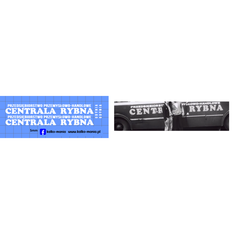 jelcz centrala rybna kalkomania 1:72