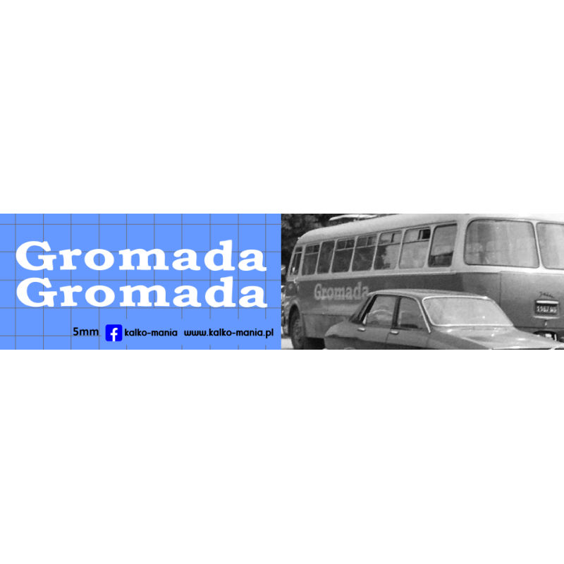 jelcz gromada kalkomania 1:72