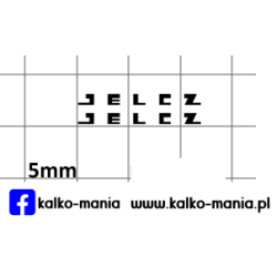 jelcz pr logo kalkomania 1:72