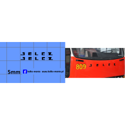 jelcz pr logo kalkomania 1:72