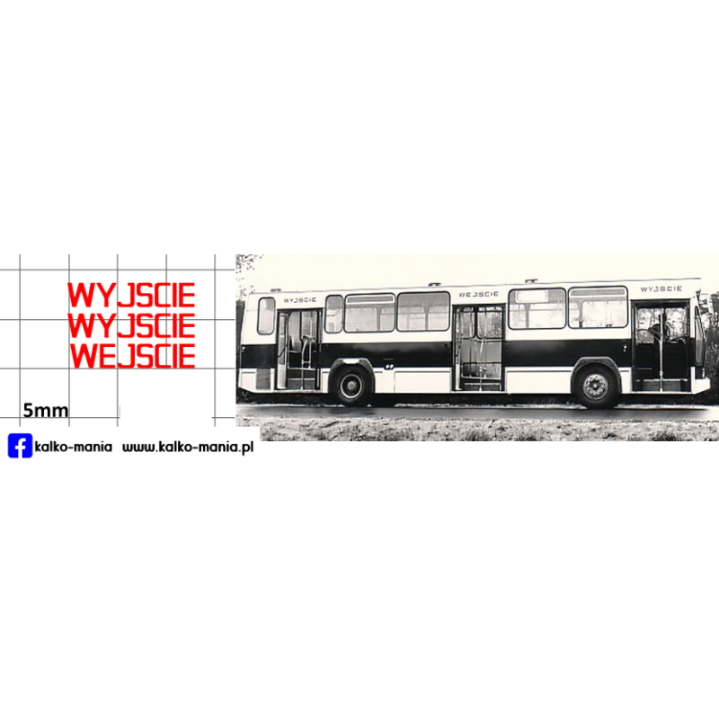 jelcz pr wejscie kalkomania 1:72