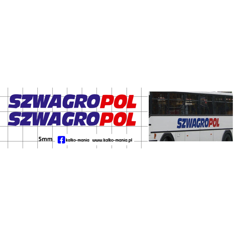 jelcz szwagropol kalkomania 1:72