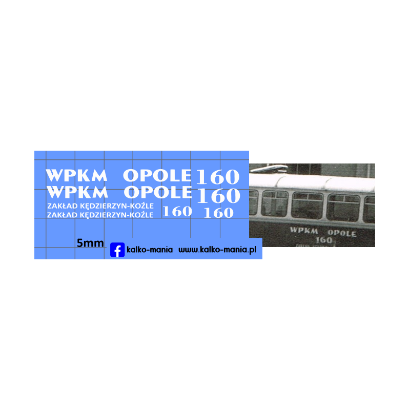 jelcz wpkm opole kalkomania 1:72