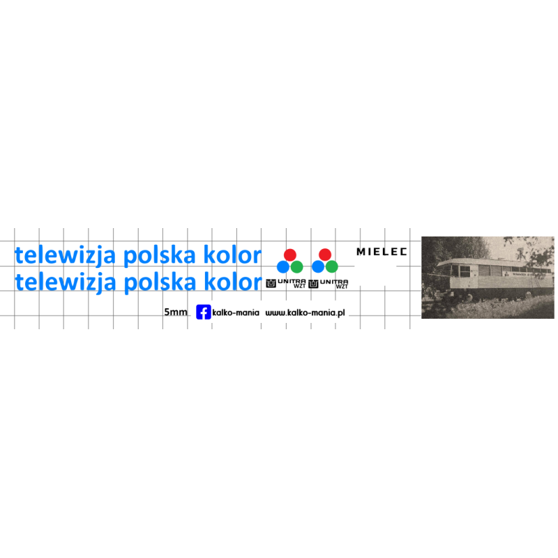 mielec wzt telewizja kolor kalkomania 1:72