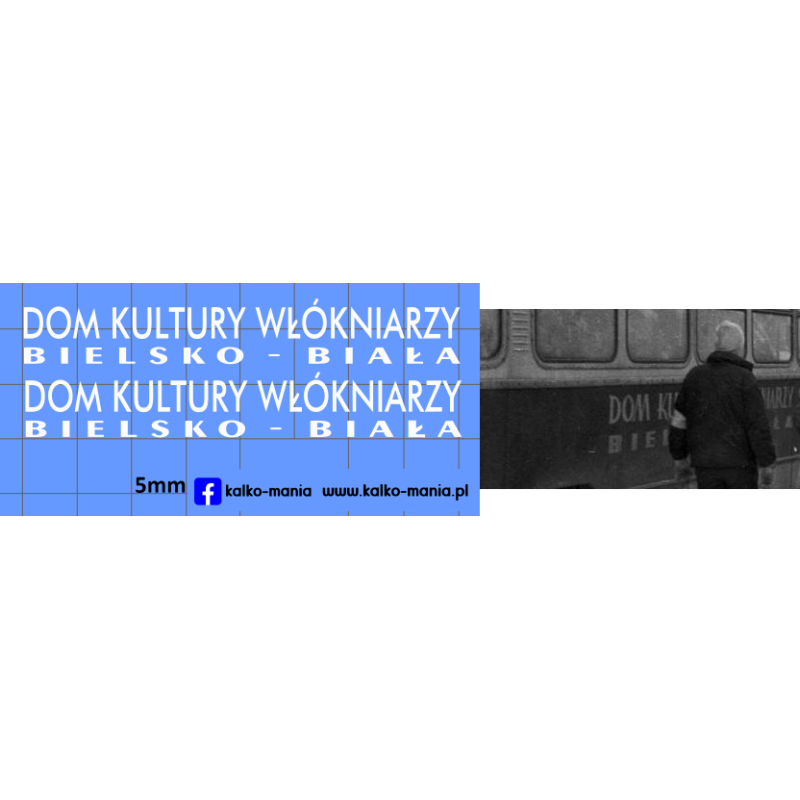 san dom kultury bielsko biala kalkomania 1:72