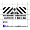 koparka warynski kalkomania 1:72
