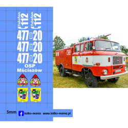 straż ifa w50 osp msciszow...