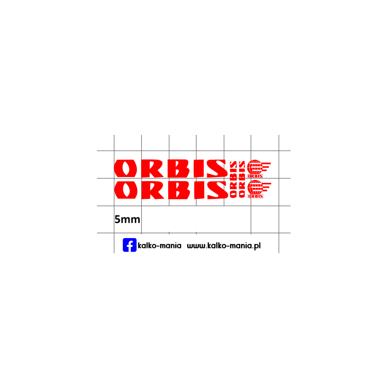 orbis jelcz ogorek czerwony kalkomania 1:87