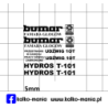 jelcz dzwig bumar hydros t 101 kalkomania 1:87