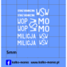 milicja wsw mo straz wop zestaw oznaczen kalkomania 1:87