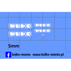 wuko zestaw kalkomania 1:87