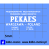 pekaes transport tyl volvo fiat kalkomania 1:87