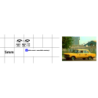1313 taxi zmiennicy kalkomania 1:120