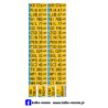 Zabytkowe 2000 Tablice rejestracyjne 1:8